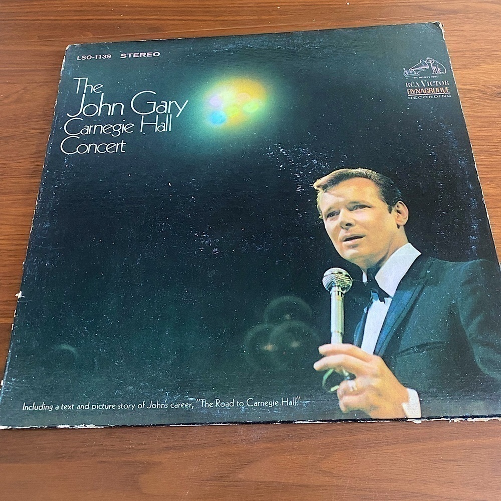 The John Gary Carnegie Hall Concert Vinyl